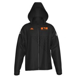 Kurtka z dresu Kappa Adverzipi Gmr. Czarne kurtki damskie Kappa, l, bez wzorów, z dresówki, bez kaptura. Za 572.00 zł.