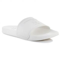 Klapki męskie Puma 38494401. Białe klapki i japonki męskie Puma, z materiału. Za 262.00 zł.