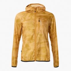 Kurtka → trening → damska → Swedemount → Packable Wind Jacket → szybkoschnąca. Żółte kurtki damskie SWEDEMOUNT, bez wzorów, z softshellu, bez kaptura. Za 199.99 zł.