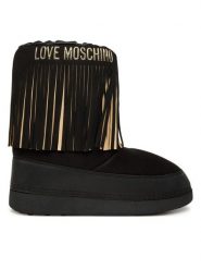 LOVE MOSCHINO Śniegowce JA24462G0NISN00A Czarny. Czarne śniegowce damskie Love Moschino, z materiału. Za 699.99 zł.
