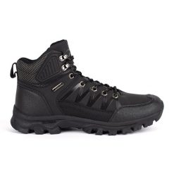Vico Czarne buty męskie trekkingowe wiązane. Czarne buty trekkingowe męskie bez zapięcia. Za 212.22 zł.
