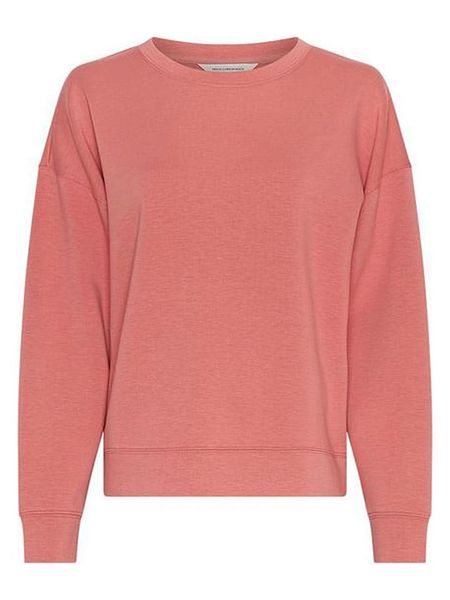 MOSS COPENHAGEN Bluza "Ima Q" w kolorze koralowym rozmiar: S/M. Czerwone bluzy bez kaptura damskie MOSS COPENHAGEN, m. Za 145.26 zł.