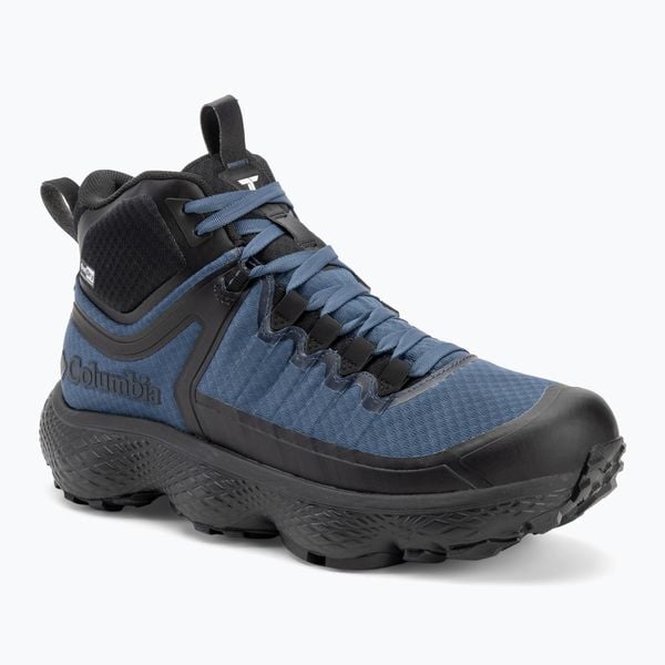 Buty turystyczne męskie Columbia Escape Thrive Titanum Mid Outdry. Niebieskie buty trekkingowe męskie Columbia, bez zapięcia, trekkingowe. Za 569.99 zł.