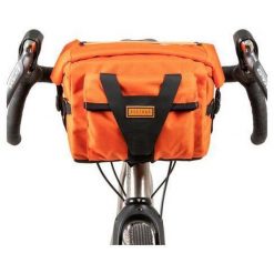 Torba na bagażnik rowerowy Bar Pack Orange RESTRAP. Brązowe torebki klasyczne damskie RESTRAP, bez wzorów, bez dodatków. Za 630.00 zł.