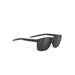 Okulary Rudy Project OVERLAP BLACK GLOSS - Smoke Black. Brązowe okulary przeciwsłoneczne męskie Rudy Project. W wyprzedaży za 400.00 zł.