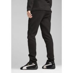 Męskie spodnie Evostripe Core PUMA Black. Czarne spodnie dresowe męskie Puma, bez wzorów, z dresówki. W wyprzedaży za 119.00 zł.