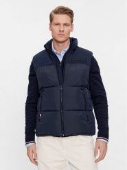 Tommy Hilfiger Bezrękawnik New York MW0MW32769 Granatowy Regular Fit. Niebieskie kamizelki męskie Tommy Hilfiger, m, z syntetyku. Za 959.99 zł.