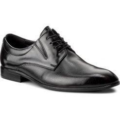 Półbuty LASOCKI FOR MEN - TA-LL9 Brązowy Ciemny. Brązowe buty wizytowe męskie Lasocki For Men, z materiału, bez zapięcia. W wyprzedaży za 114.97 zł.