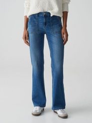 OPUS Dżinsy - Regular fit - w kolorze niebieskim rozmiar: 44/L32. Niebieskie jeansy damskie Opus. Za 218.57 zł.