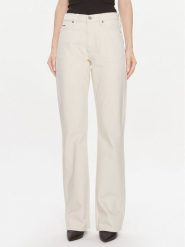 Calvin Klein Jeansy Mid Rise Relax Bootcut Ecru K20K206308 Biały Slim Fit. Białe jeansy damskie CALVIN KLEIN. Za 849.99 zł.
