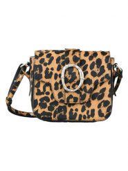 Becksöndergaard Skórzana torebka "Leopa" w kolorze karmelowo-czarnym - 20 x 16 x 8 cm rozmiar: onesize. Brązowe torebki klasyczne damskie Becksöndergaard, bez wzorów, z materiału, bez dodatków. Za 347.99 zł.