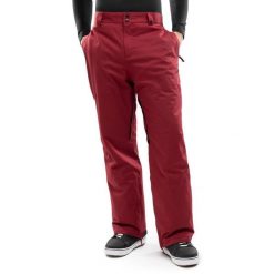 Męskie spodnie snowboardowe Sporty zimowe Siroko P1 Furano. Czerwone spodnie materiałowe męskie SIROKO, bez wzorów, z elastanu, sportowe. Za 425.00 zł.