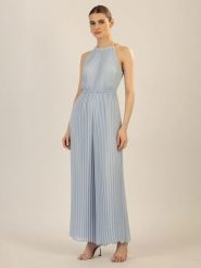 APART Kombinezon w kolorze jasnoszarym rozmiar: 46. Szare kombinezony damskie Apart, bez wzorów, z tkaniny, bez kołnierzyka, bez ramiączek. Za 282.99 zł.