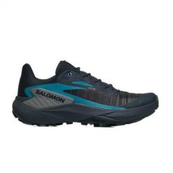 Buty do biegania męskie Salomon L47443000. Czarne obuwie do biegania damskie Salomon. Za 666.00 zł.
