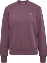 Bluza damska Hummel Pulse. Fioletowe bluzy z kapturem damskie HUMMEL, m, z bawełny. Za 95.00 zł.