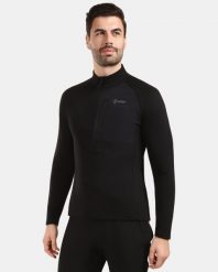 Męska bluza sportowa Kilpi MONTALE-M. Czarne bluzy bez kaptura męskie Kilpi, m, z materiału. Za 370.41 zł.