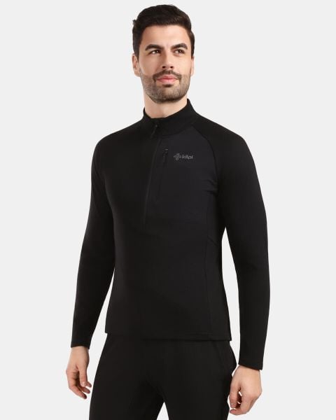 Męska bluza sportowa Kilpi MONTALE-M. Czarne bluzy bez kaptura męskie Kilpi, m, z materiału. Za 370.41 zł.