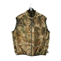 Męska kurtka polarowa do polowania Realtree. Brązowe kurtki outdoor męskie MOSSY OAK, l, bez wzorów, z polaru, bez kaptura. Za 170.36 zł.