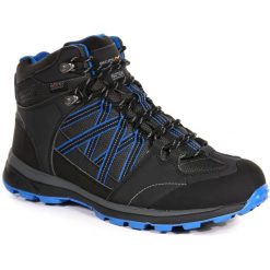 Buty trekkingowe dla mężczyzn Regatta SAMARIS MID. Czarne buty trekkingowe męskie Regatta, bez zapięcia. Za 269.99 zł.