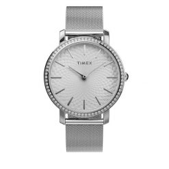 Zegarek Timex. Szare zegarki damskie Timex, srebrne. Za 299.99 zł.
