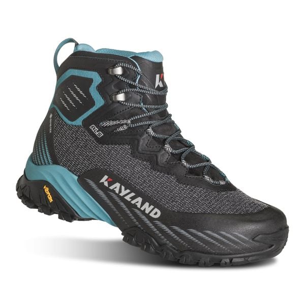 Buty trekkingowe damskie Kayland Duke Mid Ws GTX - black / azure. Czarne obuwie trekkingowe damskie Kayland. Za 881.00 zł.