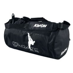 Torba sportowa do karate Kwon. Czarne torby męskie na ramię KWON, bez wzorów, z nylonu, na ramię, małe. Za 127.00 zł.