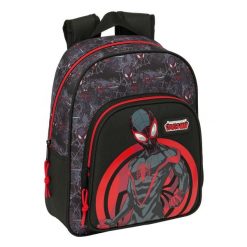 Plecak szkolny SPIDERMAN Poliester 300D. Czarne plecaki męskie Spiderman, bez wzorów, z poliesteru. Za 136.65 zł.
