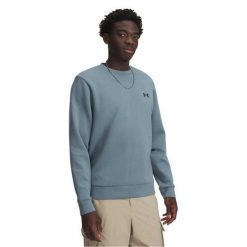 Bluza Under Armour Unstoppable Fleece. Czarne bluzy z kapturem męskie Under Armour, m, z dzianiny. Za 474.99 zł.
