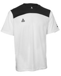 Koszulka piłkarska bawełniana męska Select Oxford biała. Białe t-shirty sportowe męskie Select, m, z bawełny, bez ramiączek, do piłki nożnej. Za 120.29 zł.