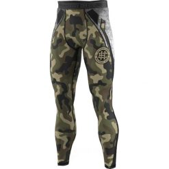 Legginsy sportowe męskie EXTREME HOBBY MILITARY. Brązowe bielizna termoaktywna męska EXTREME HOBBY, m, bez wzorów, z elastanu. Za 229.00 zł.