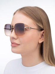 Guess Damskie okulary przeciwsłoneczne w kolorze srebrno-pomarańczowo-fioletowym rozmiar: 58. Pomarańczowe okulary przeciwsłoneczne damskie Guess. Za 233.33 zł.