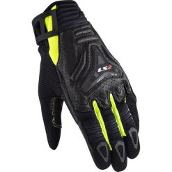 Rękawiczki LS2 All Terrain Man krótkie letnie S czarne/fluo pomarańczowe. Brązowe rękawiczki męskie L2S, na lato, bez wzorów. Za 310.65 zł.