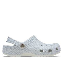 Klapki Crocs. Szare klapki damskie Crocs, bez wzorów, bez obcasa. Za 209.99 zł.