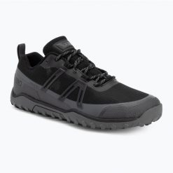 Buty barefoot męskie Xero Shoes Scrambler Trail Low WP. Czarne buty trekkingowe męskie XERO SHOES, bez zapięcia, trekkingowe. Za 589.99 zł.
