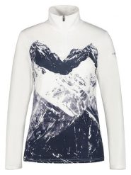 Icepeak Koszulka funkcyjna "Ellenton" w kolorze biało-granatowym rozmiar: XL. Białe bluzki sportowe damskie ICEPEAK, xl, z materiału, bez kołnierzyka, bez ramiączek. Za 117.73 zł.