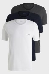 Zestaw koszulek z krótkim rękawem BOSS Tshirt RN 3-pack. Topy sportowe damskie Boss, xl, bez wzorów, bez ramiączek. Za 199.00 zł.
