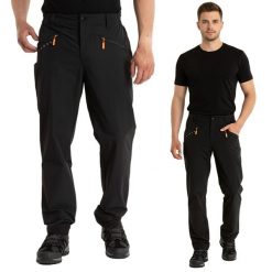 Spodnie męskie KADVA Tores. Czarne szorty męskie KADVA, bez wzorów. Za 119.99 zł.