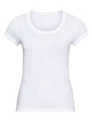 Odlo Koszulka funkcyjna "Active Warm Eco" w kolorze białym rozmiar: XL. Białe t-shirty sportowe męskie Odlo, xl, z materiału, bez ramiączek, outdoorowe. Za 162.49 zł.
