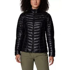 Kurtka puchowa damska Mountain Hardwear Ghost Whisperer/2. Czarne kurtki damskie MOUNTAIN HARDWEAR, xs, bez wzorów, z puchu, bez kaptura. Za 1,499.00 zł.