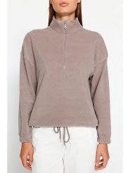 Trendyol Bluza w kolorze beżowym rozmiar: M. Brązowe bluzy bez kaptura damskie Trendyol, m. Za 61.46 zł.