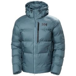 Kurtka z kapturem Helly Hansen Active Winter. Niebieskie kurtki treningowe męskie Helly Hansen, m, bez wzorów, z materiału, trekkingowe. Za 1,051.05 zł.