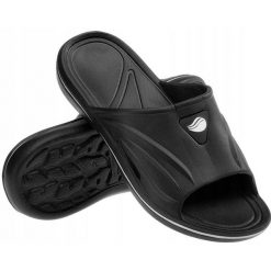 Klapki męskie Aquawave Awerten czarne. Czarne klapki i japonki męskie AQUAWAVE. Za 84.75 zł.