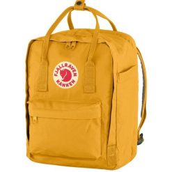 Plecak sportowo-miejski Kanken 13l. Żółte plecaki damskie Fjällräven, bez wzorów. Za 419.99 zł.