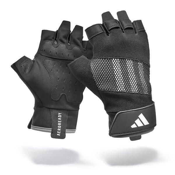 Rękawiczki do treningu siłowego Adidas - Performance Training Gloves - Grey. Białe rękawiczki damskie Adidas, bez wzorów. Za 64.00 zł.