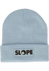 Czapka Slope Wren. Szare czapki męskie SLOPE, na zimę, z aplikacjami, z materiału, eleganckie. Za 127.50 zł.