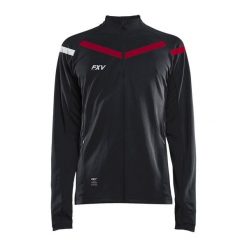 Kurtka z dresu Force XV Victoire. Czarne kurtki męskie FORCE XV, bez wzorów, z dresówki, sportowe, bez kaptura. Za 152.00 zł.