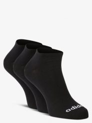 Adidas Performance skarpety do obuwia sportowego pakowane po 3 szt. Kobiety Bawełna czarny, M. Czarne skarpetki damskie adidas Performance, bez wzorów, z bawełny. Za 44.95 zł.
