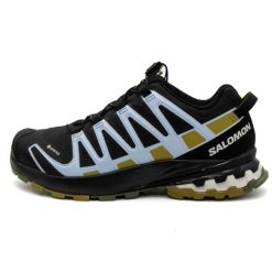 Obuwie Sportowe Damskie Góra Salomon XA Pro 3D V8 Gore-Tex. Czarne buty sportowe na co dzień damskie Salomon, bez wzorów, z gore-texu, wspinaczkowe. Za 459.00 zł.