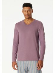 Schiesser Koszulka piżamowa w kolorze fioletowym rozmiar: 52. Różowe piżamy męskie Schiesser, bez wzorów, z bawełny, bez ramiączek. Za 86.99 zł.