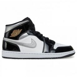 Buty Nike Jordan Air Jordan 1 Mid Se HV0789-010 wielokolorowe. Buty sportowe na co dzień męskie ze skóry, bez zapięcia. Za 905.68 zł.